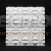 Plastic mold for the manufacture of 3d panels "Bubbl" 500*500 mm (shape for 3d panels of ABS plastic)