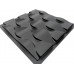 Пластиковая форма для изготовления 3d панелей "Чешуя" 50*50 см (форма для 3д панелей из абс пластика)