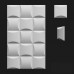 Plastikowa forma do wykonywania płytek 3D / paneli 3D „Harmonia” 20 * 20 cm | zestaw 4 szt.
