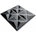Пластикова форма для виготовлення 3D панелей "Kalians" 50 * 50 см | Форма для 3Д панелей з гіпсу