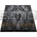 Plastic mold for the manufacture of 3D panels "Original" 500*500 mm for gypsum or plaster