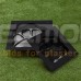 Plastic mold for making a garden path or stepping stone "Animal footprints" from concrete