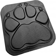 Plastic mold for making a garden path or stepping stone "Animal footprints" from concrete