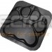 Plastic mold for making a garden path or stepping stone "Animal footprints" from concrete