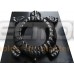 Plastic mold for making garden decor "Turtle Flowerbed" for plaster and concrete