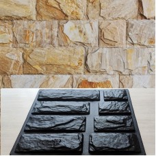 Forma plastikowa do płytek gipsowych i betonowych „Bulgarian slate”
