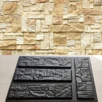 Plastic molds for plaster and concrete decorative stone "Spain"