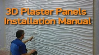 3D Plaster Panels Installation Manual